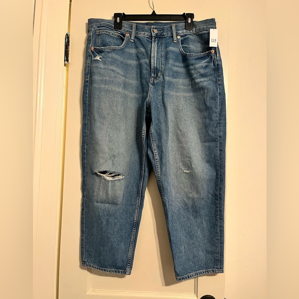 Gap barrel leg jeans